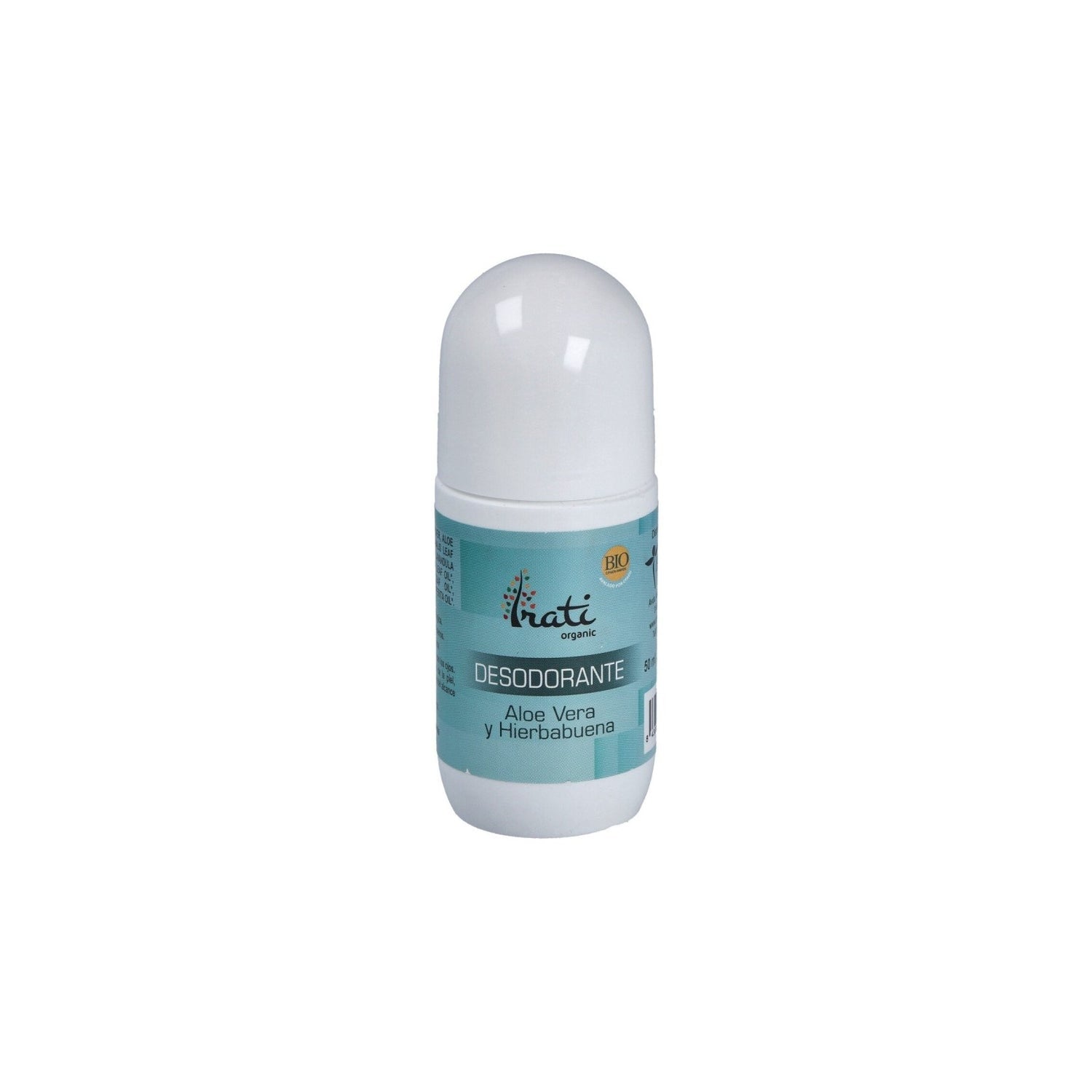 Irati Organic Desodorante RollOn Aloe Vera y Hierbabuena BIO 50ml