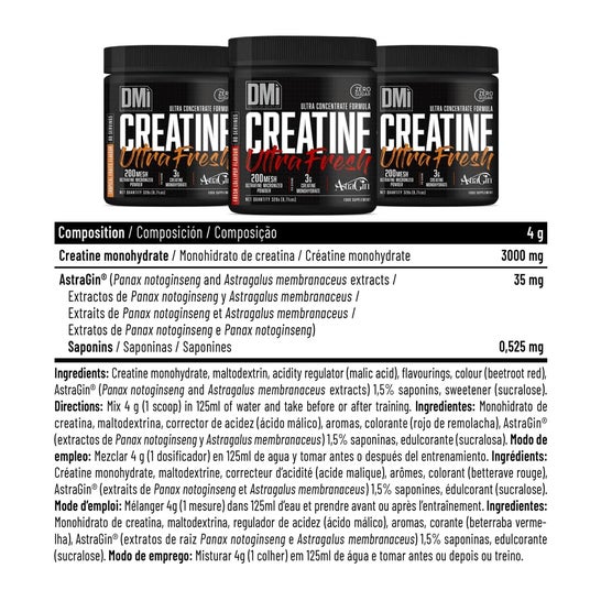 DMI Nutrition Creatine Ultra Fresh AstraGin Fresh Lollipop 320g