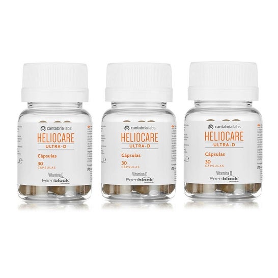 Heliocare Ultra-D Pack de 3x30caps