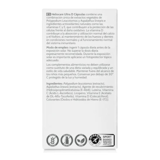 Heliocare Ultra-D Pack de 3x30caps
