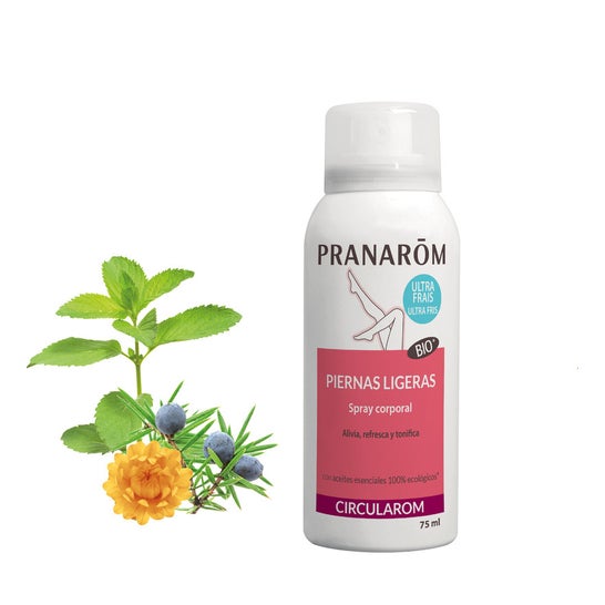 Pranarôm Circularom Piernas Cansadas Spray Ultra Frío BIO 75ml
