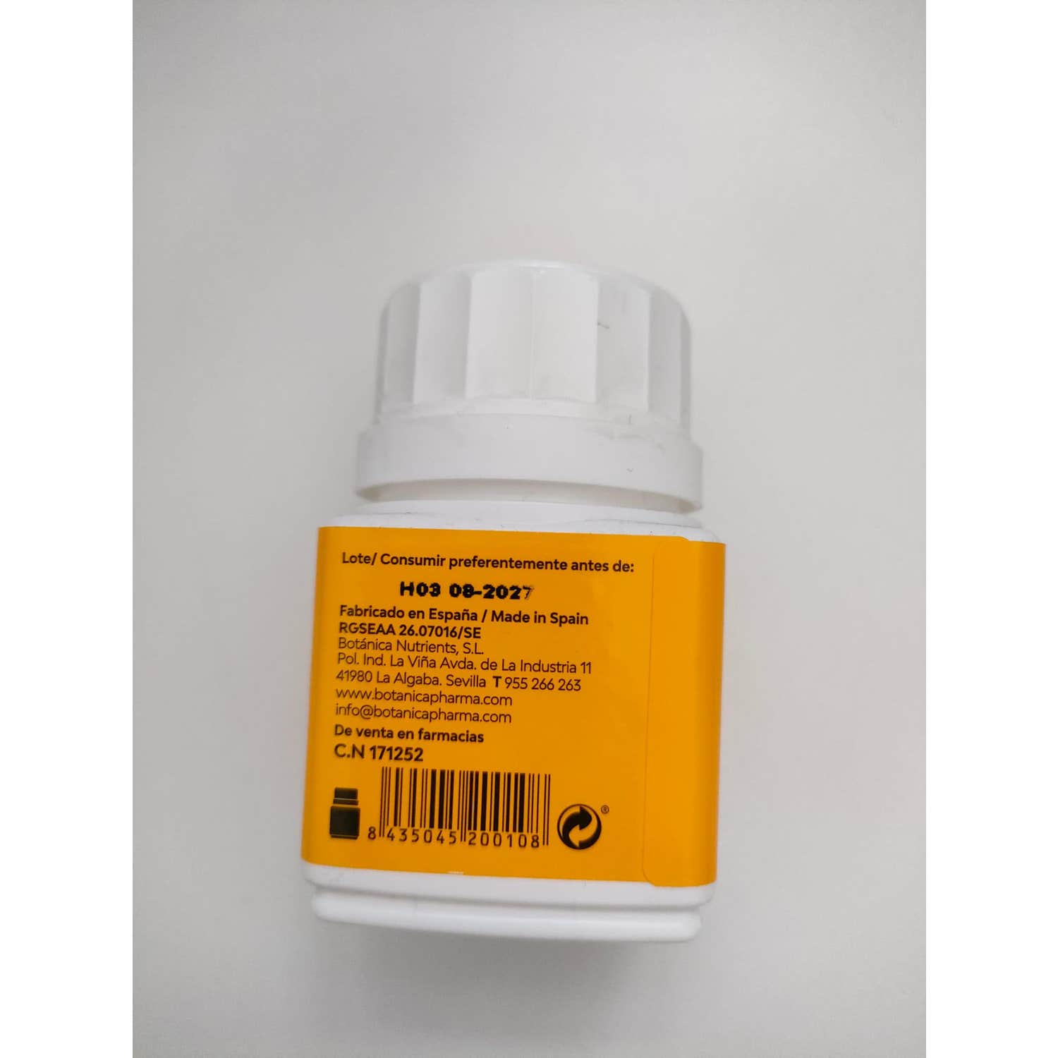 BotánicaPharma Piña 500mg 60comp