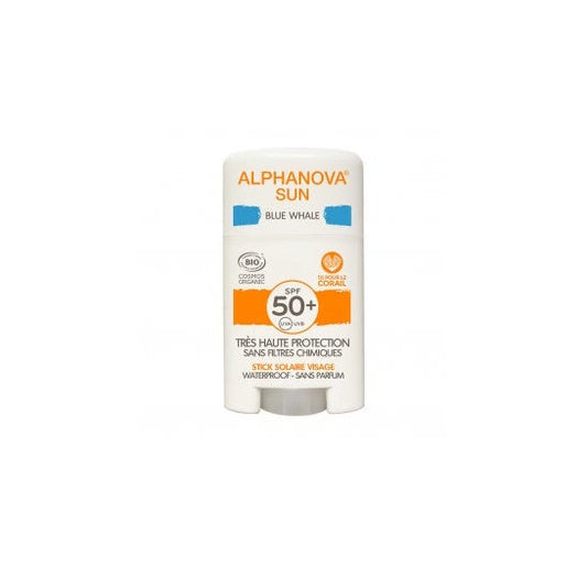Alphanova Sun Bio Stick Facial SPF50+ Color Azul 12g