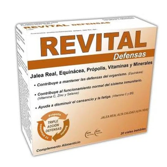 Revital Defensas 20 viales