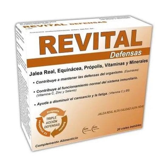Revital Defensas 20 viales