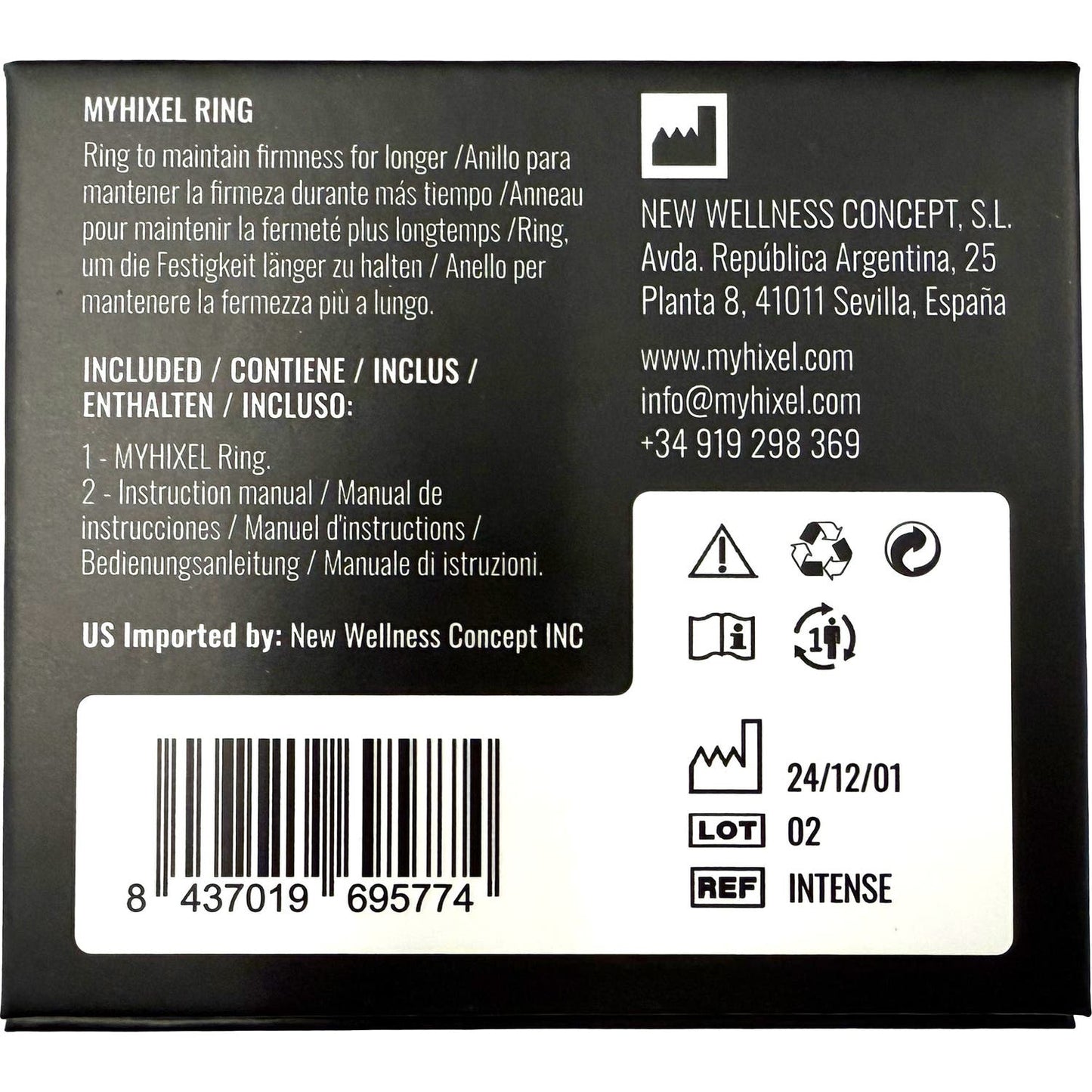 Myhixel Ring Intense 1ud