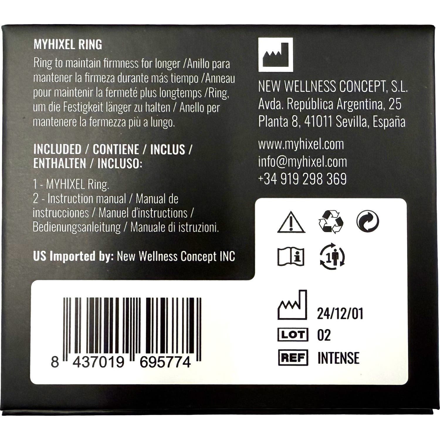 Myhixel Ring Intense 1ud
