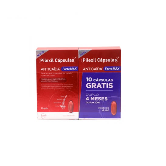 Pilexil Forte Max Anticaída 2x60caps
