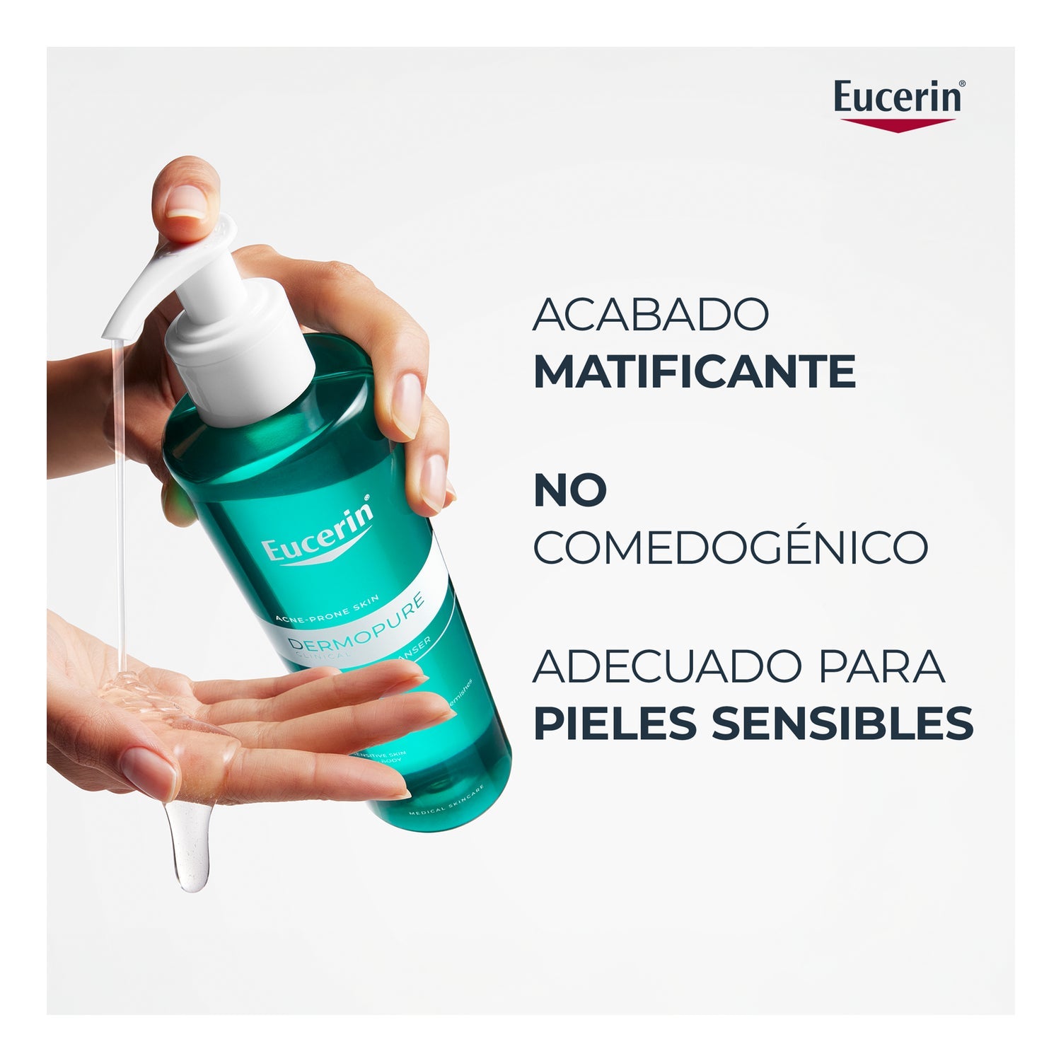 Eucerin DermoPure Clinical Gel Limpiador Purificante 200ml