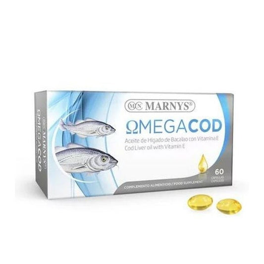 Marnys Omegacod Aceite de Hígado de Bacalao 60caps