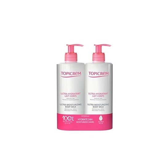 Topicrem Ultra Hrdratante Locion Corporal Duo 2x500ml
