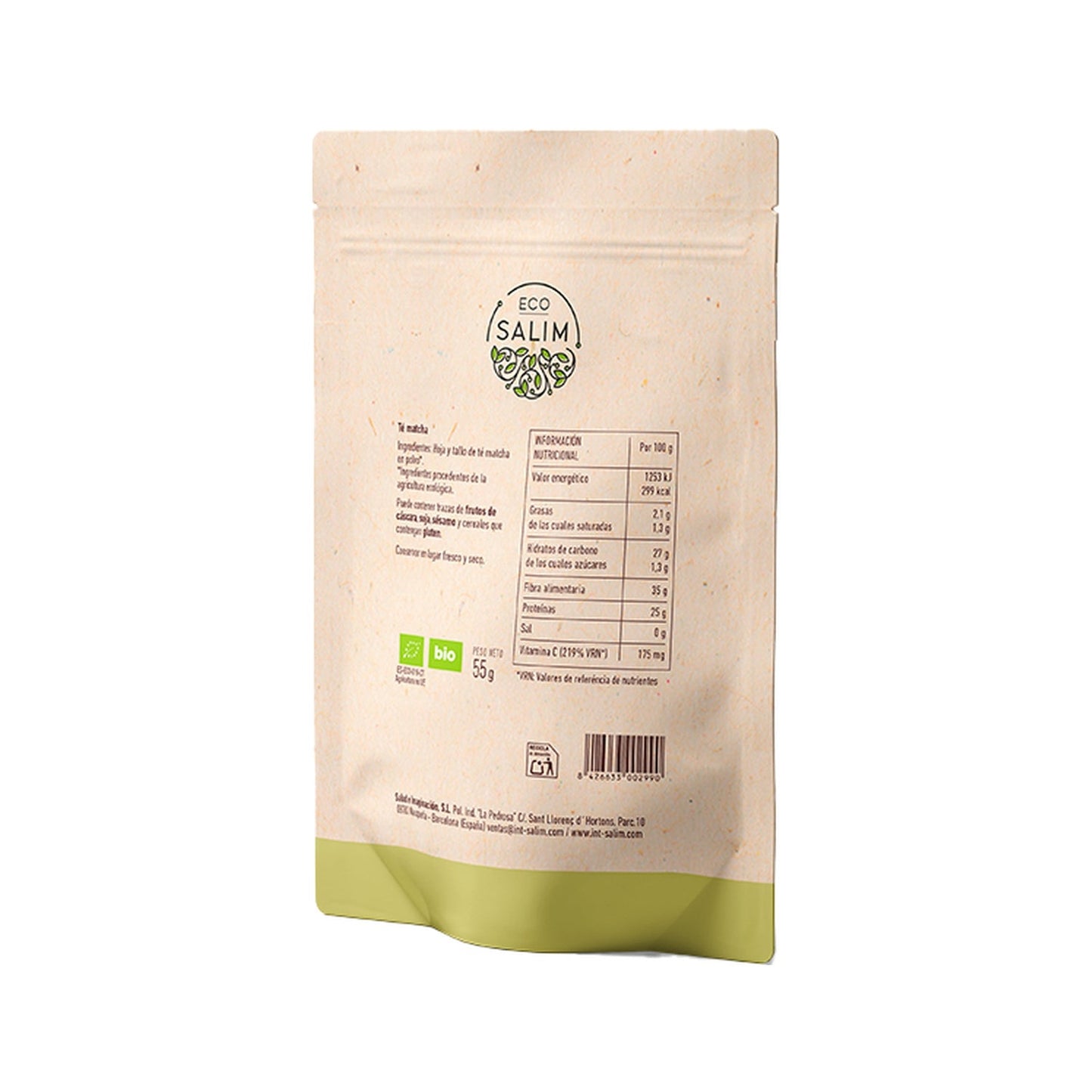 Eco-Salim Té Matcha en Polvo Bio 55g