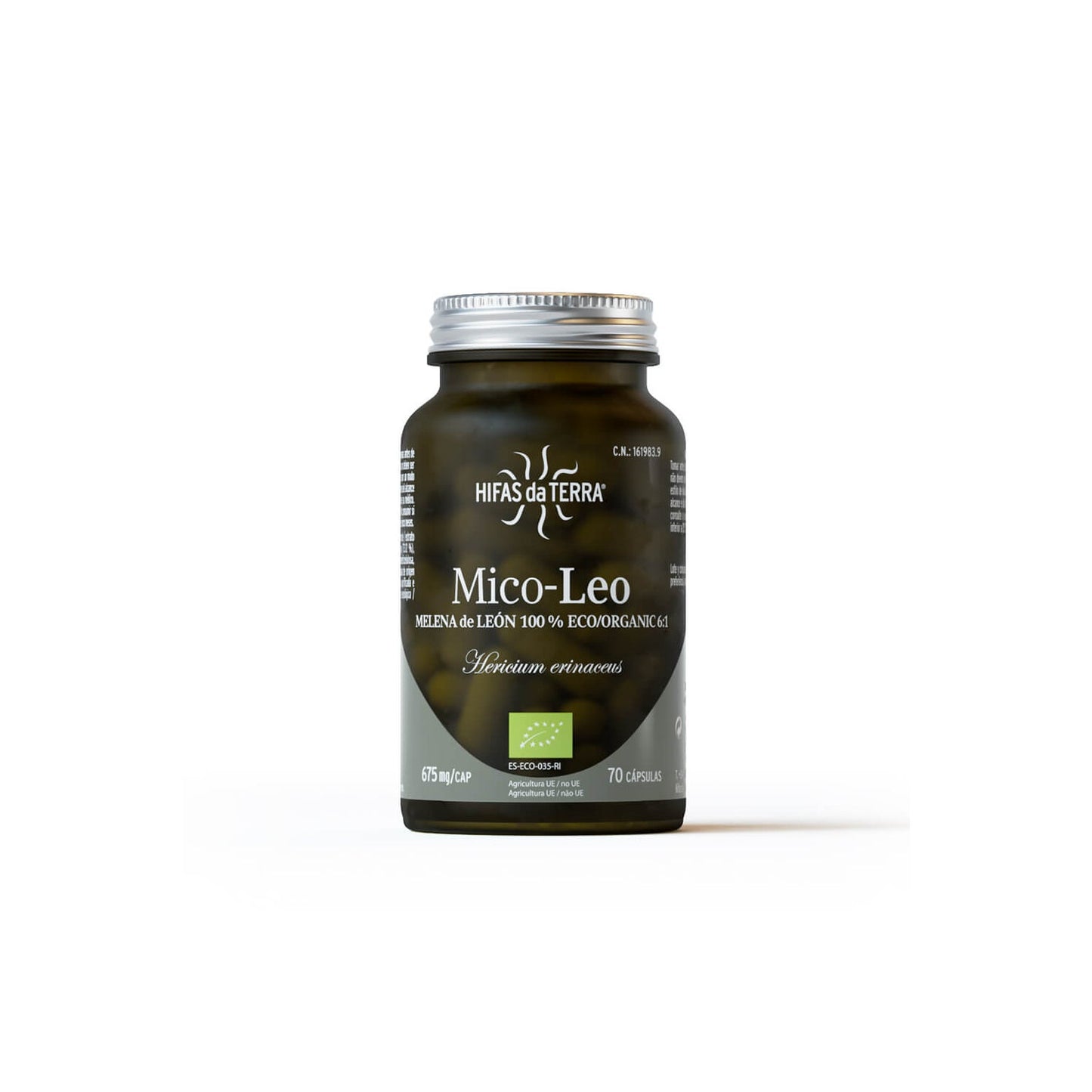 Hifas da Terra Mico-Leo Extracto de Melena de León 70caps