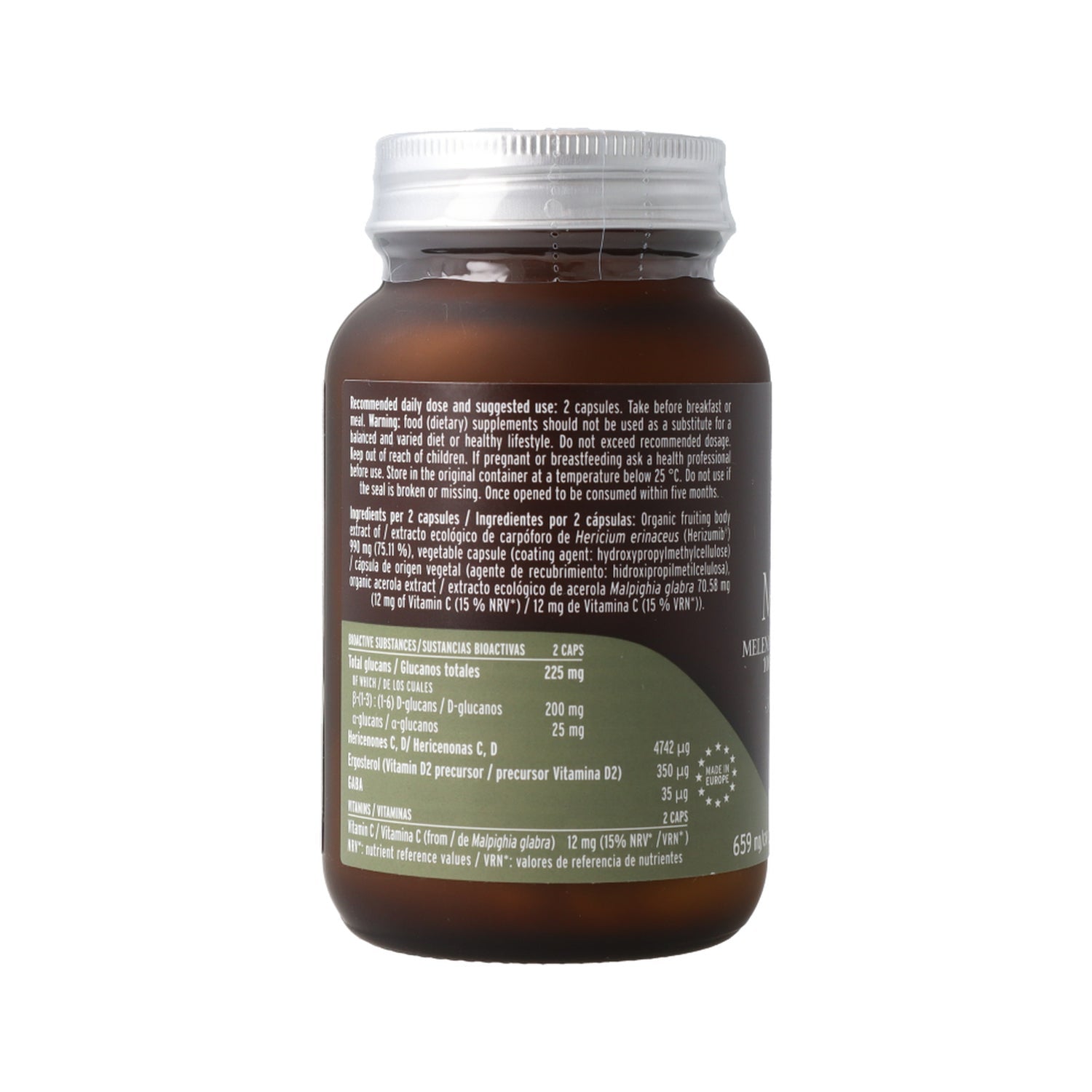 Hifas da Terra Mico-Leo Extracto de Melena de León 70caps