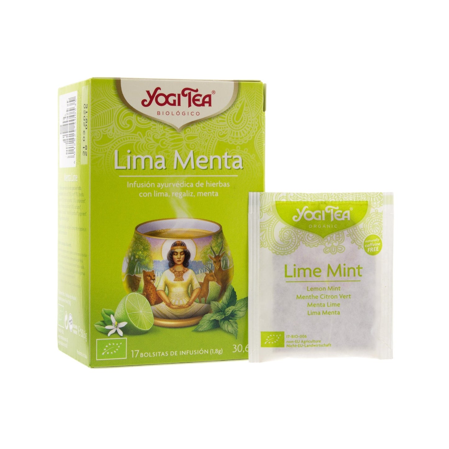 Yogi Tea lima y menta 17 bolsas