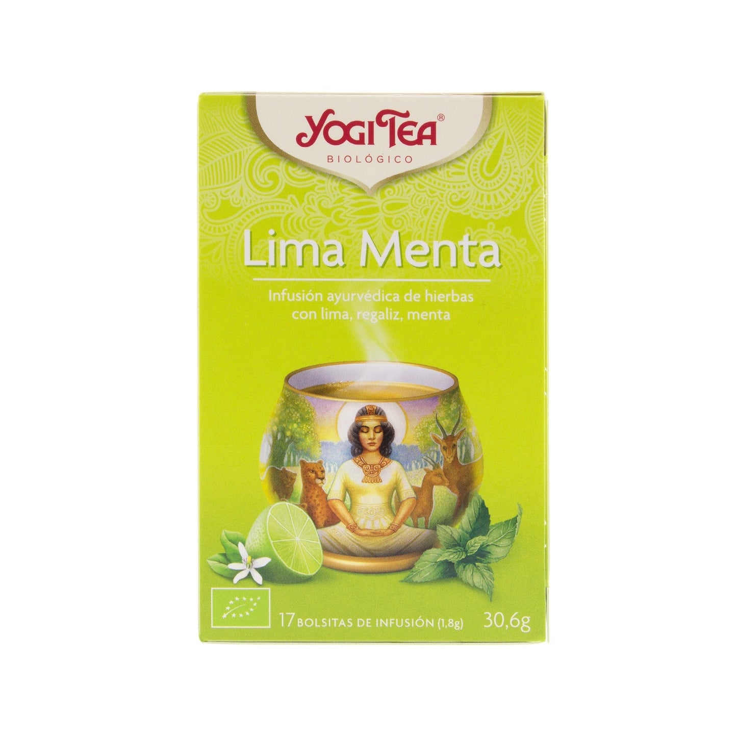 Yogi Tea lima y menta 17 bolsas