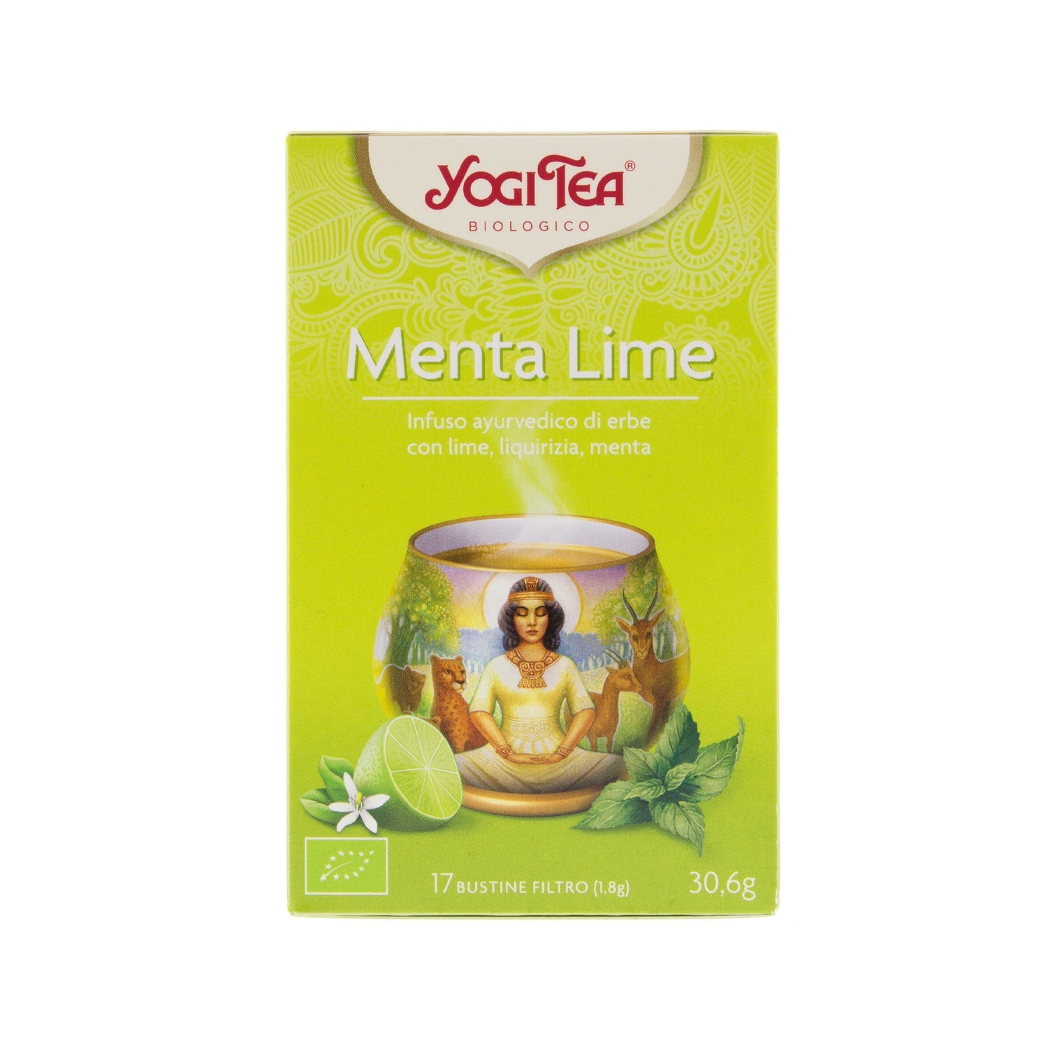 Yogi Tea lima y menta 17 bolsas