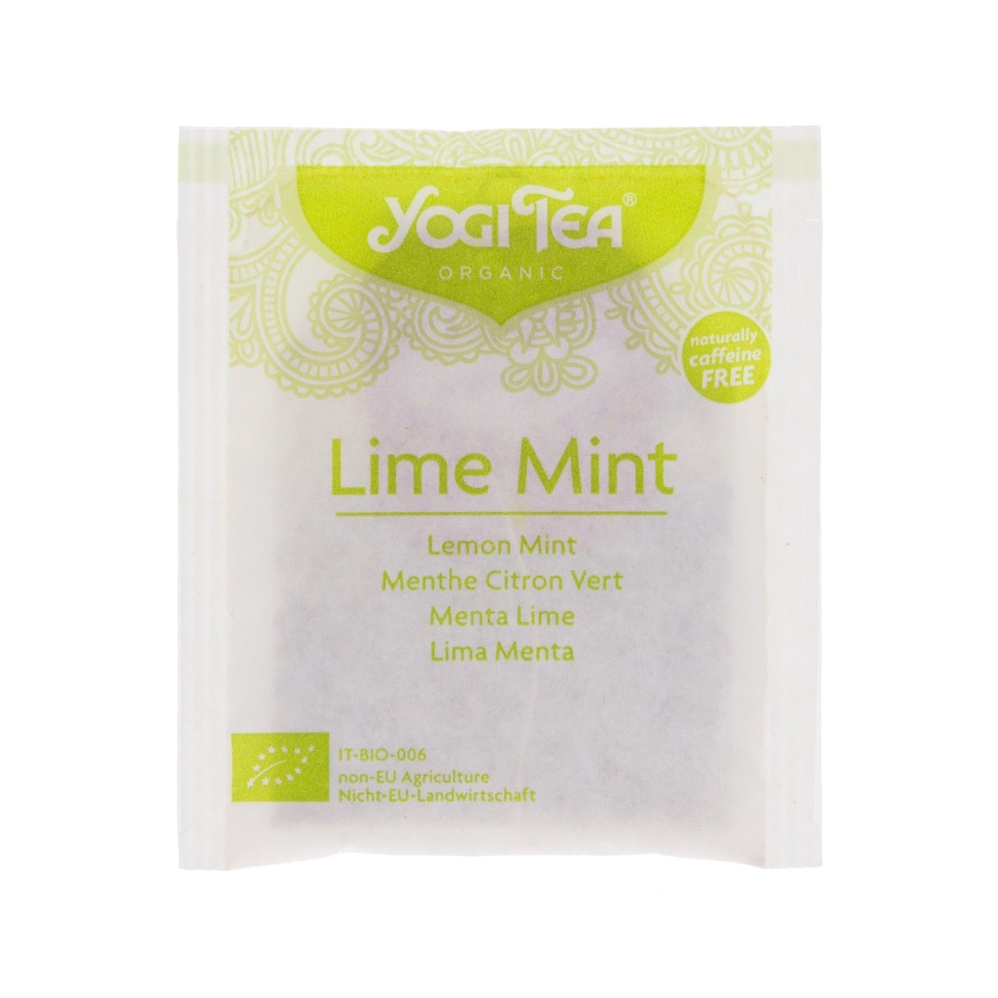 Yogi Tea lima y menta 17 bolsas
