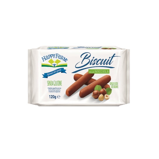 Happy Farm Bisc Nocciola120g