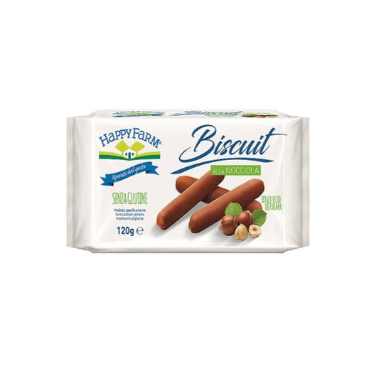 Happy Farm Bisc Nocciola120g