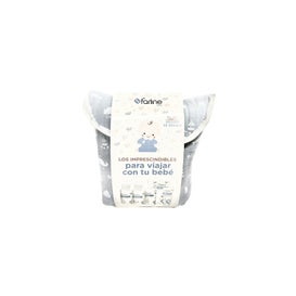 Farline Pack Neceser Viaje Bebé Gris