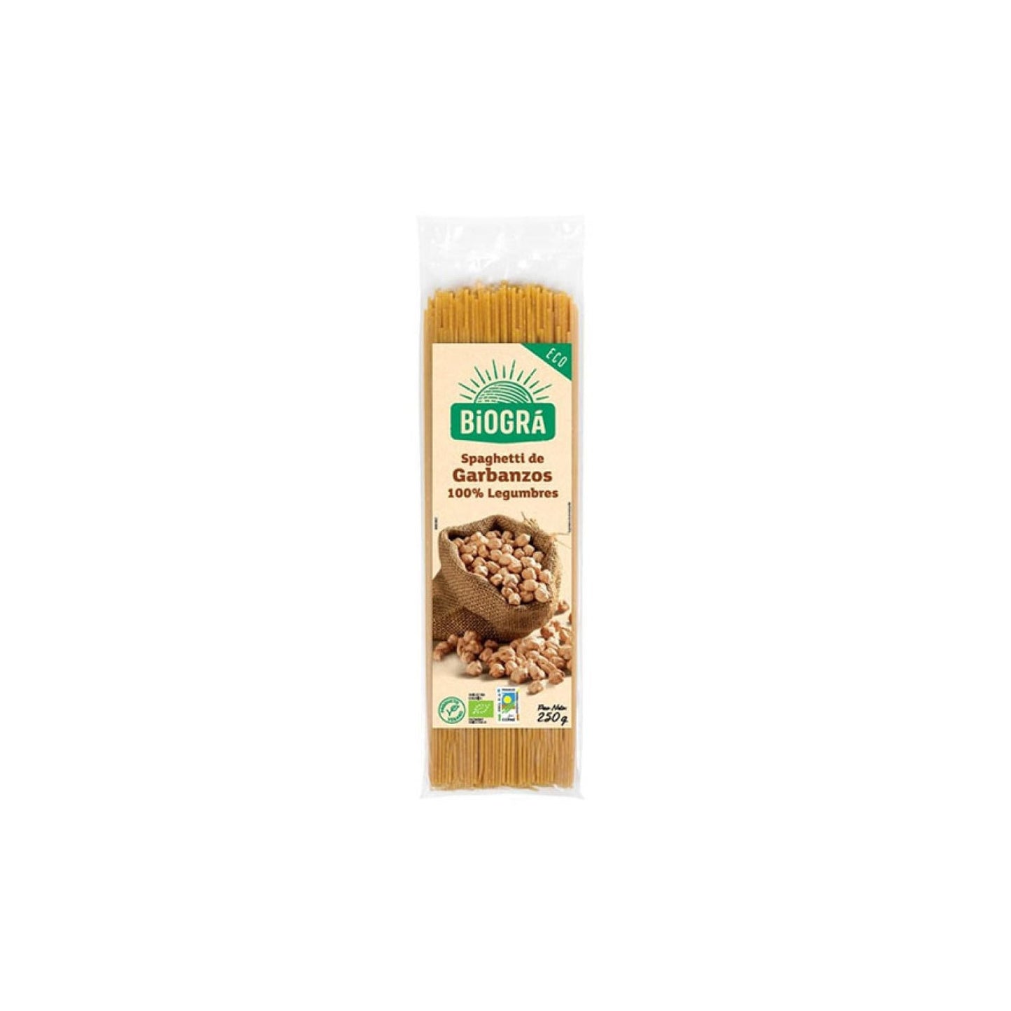 Biográ Espagueti Garbanzos Bio 250g