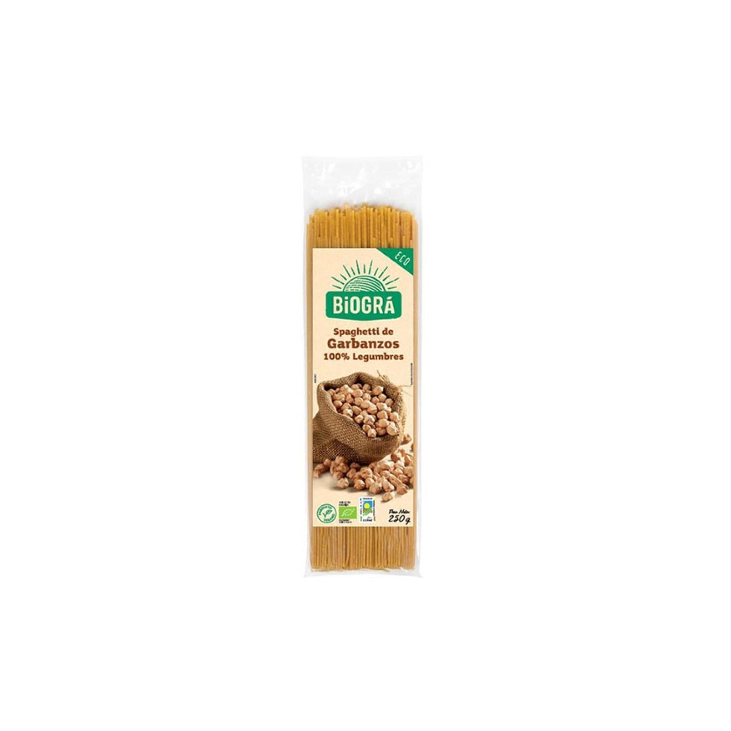 Biográ Espagueti Garbanzos Bio 250g