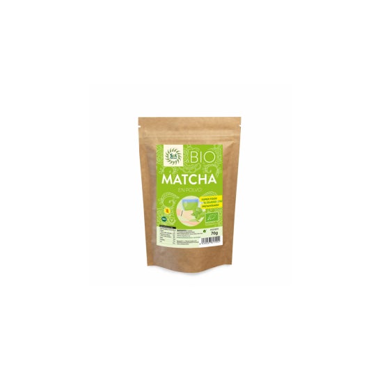 Solnatural Té Matcha Polvo Bio sin Gluten Vegano 70g