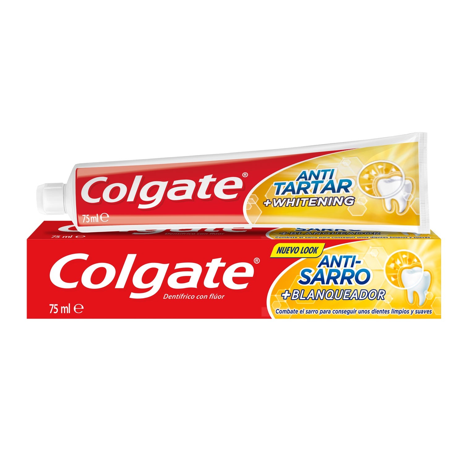 Colgate Pasta de Dientes Antisarro + Blanqueador 75ml