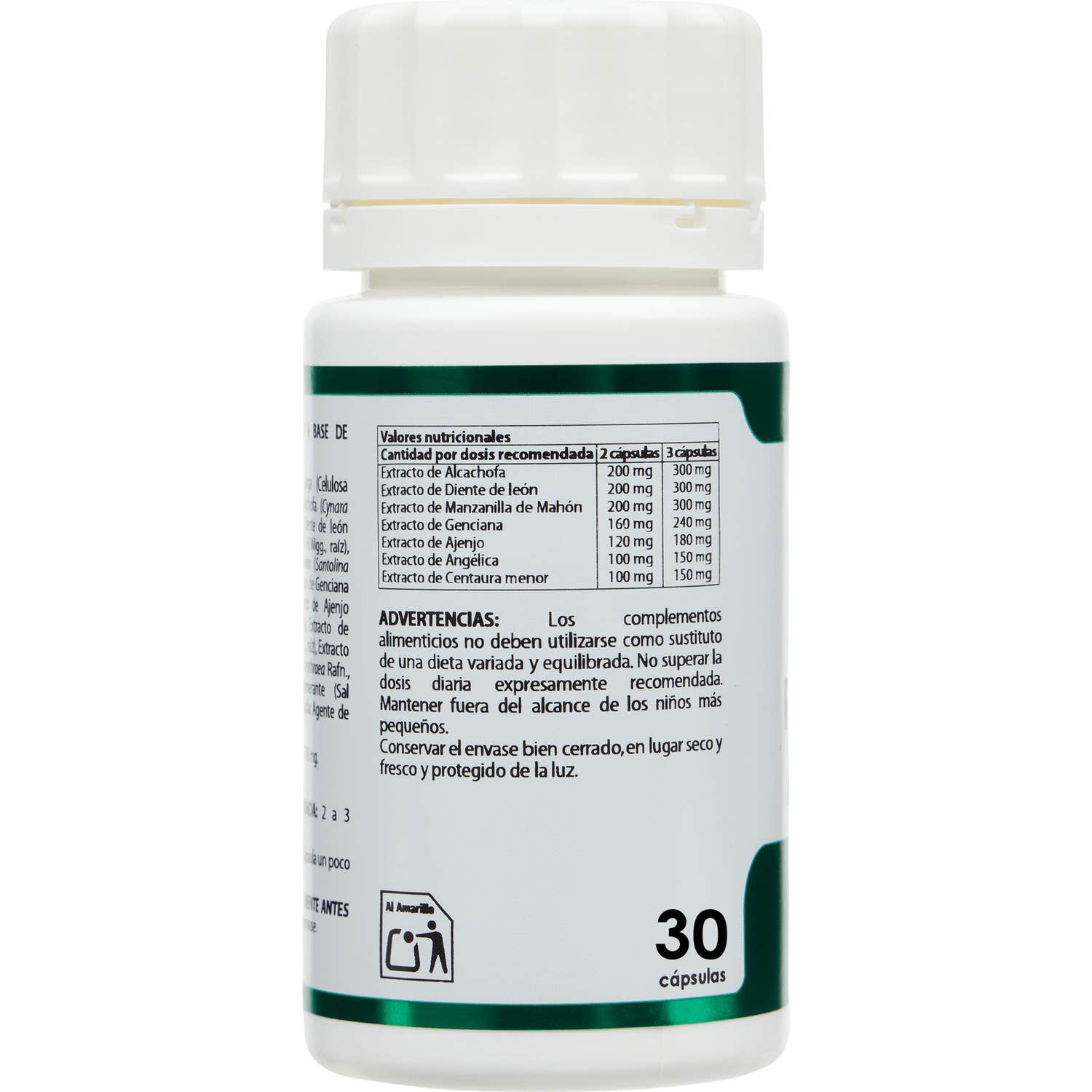 Equisalud Holofit Remedio Amargo 30 caps