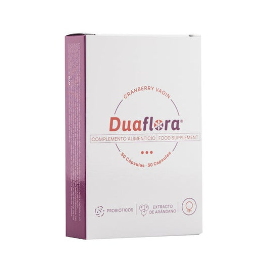 Duaflora Cranberry Probiótico Vaginal 30 Caps