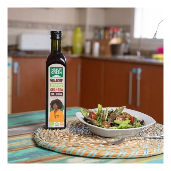 NaturGreen Vinagre de Granada sin Filtrar Bio 500ml