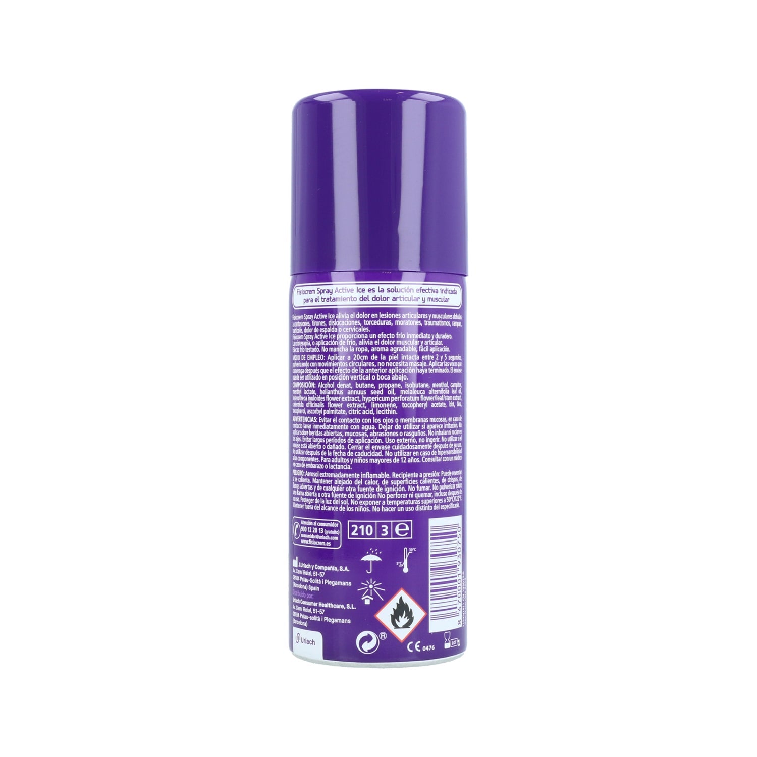 Fisiocrem Spray Active Ice 150ml