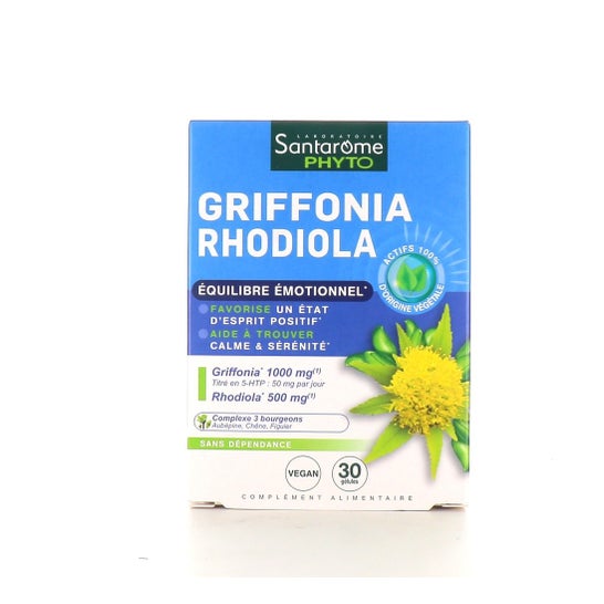 Santarome Griffonia Rhodiola 30caps