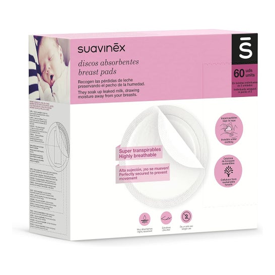 Suavinex Discos Absorbentes 60uds