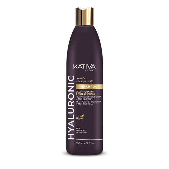 Kativa Hyaluronic Keratin & Coenzyme Q10 Shampoo 550ml