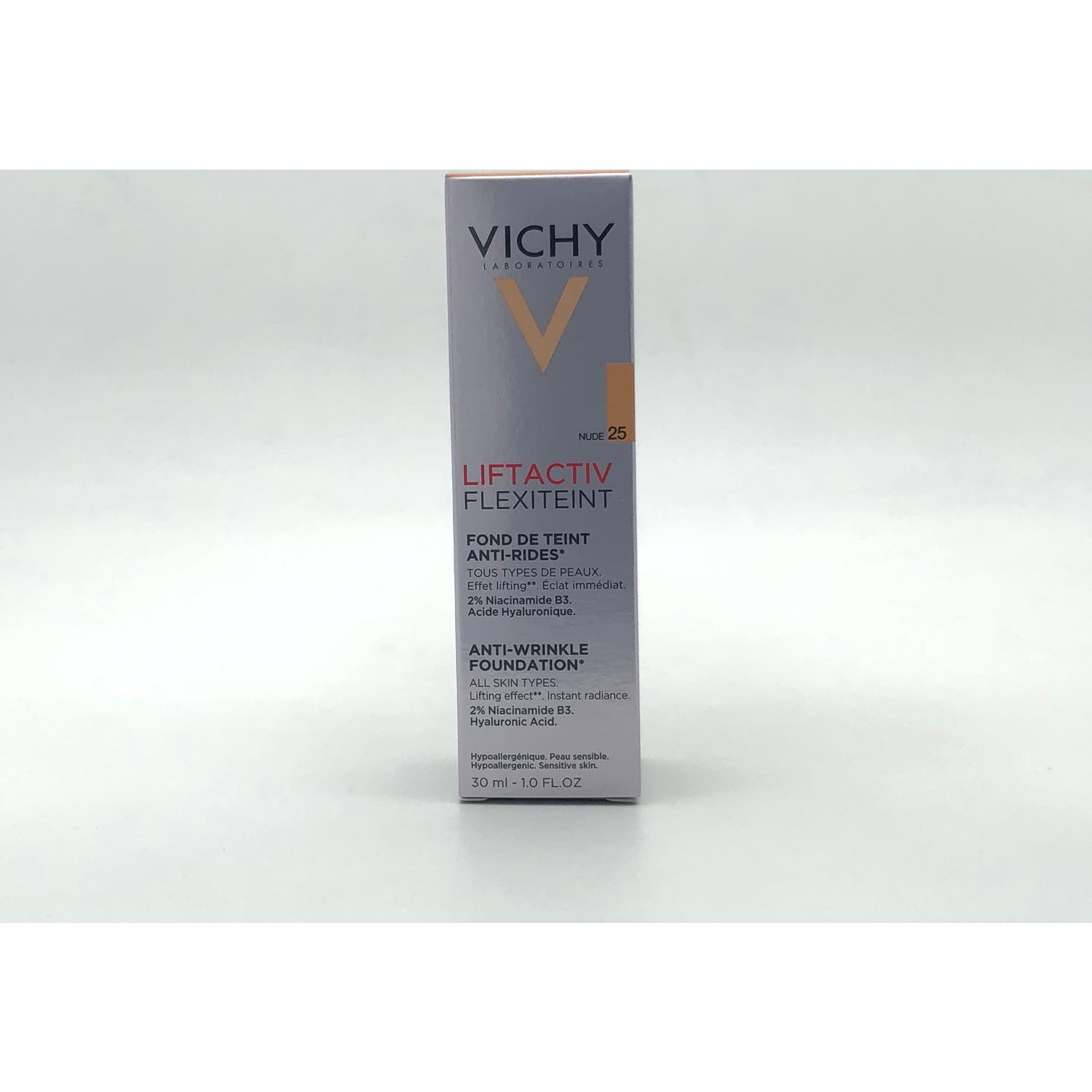 Vichy Liftactiv Flexiteint Base de Maquillaje Antiarrugas SPF20 25 Nude 30ml