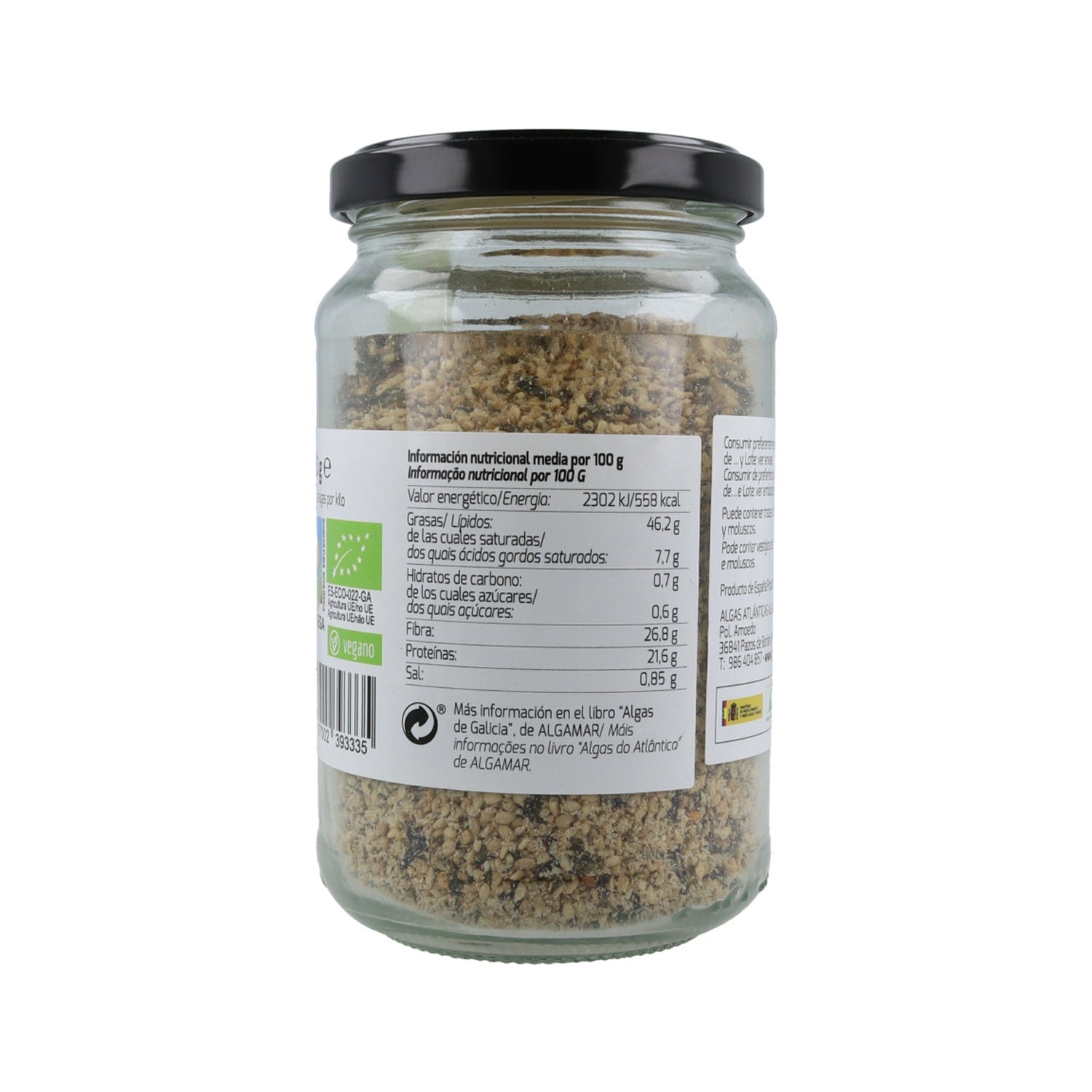Algamar Gomasio con Algas Nori Eco 130g