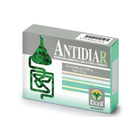 Ecol Antidiar 25 caps