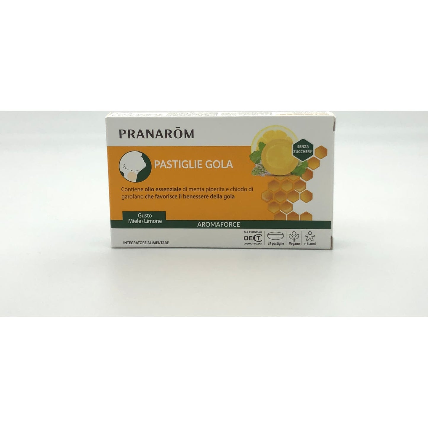 Pranarôm Aromaforce Pastillas Garganta Calma y Suaviza 24uds
