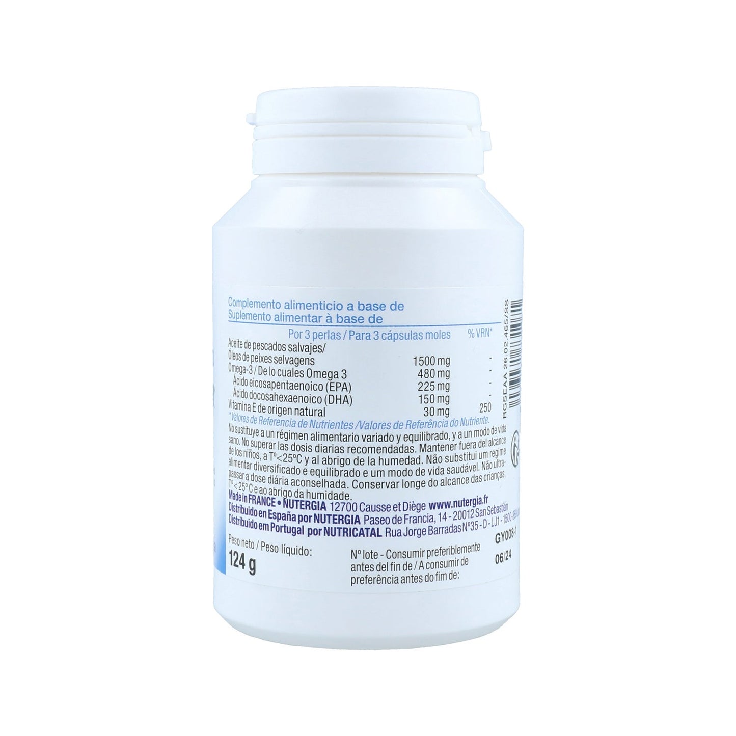 Nutergia Ergy 3 180 perlas