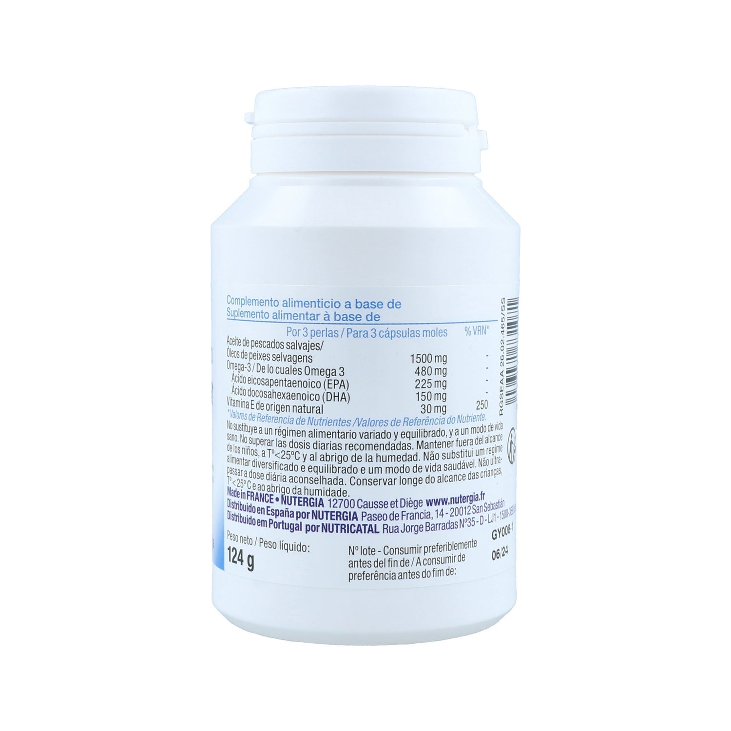 Nutergia Ergy 3 180 perlas