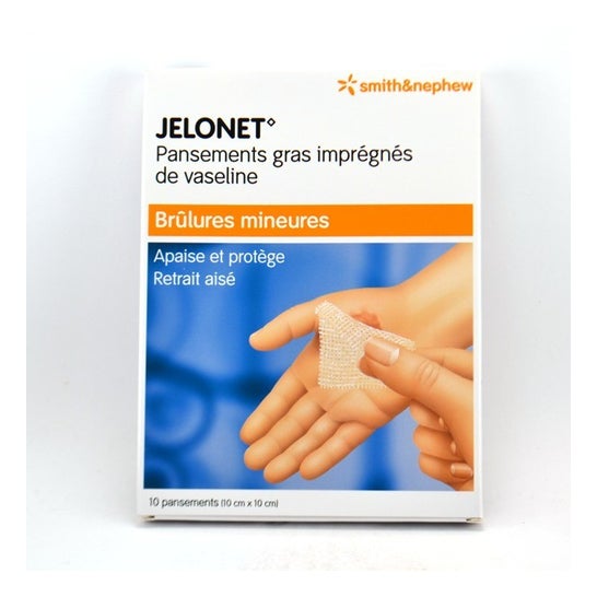 Jelonet 10 Cm X 10 Cm Caja de 10 Apósitos