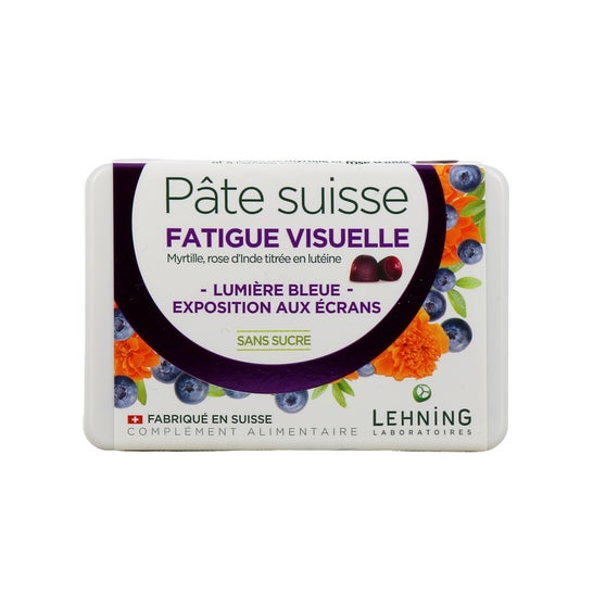 Lehning Pasta Suiza Fatiga Visual Gummies 40 uds