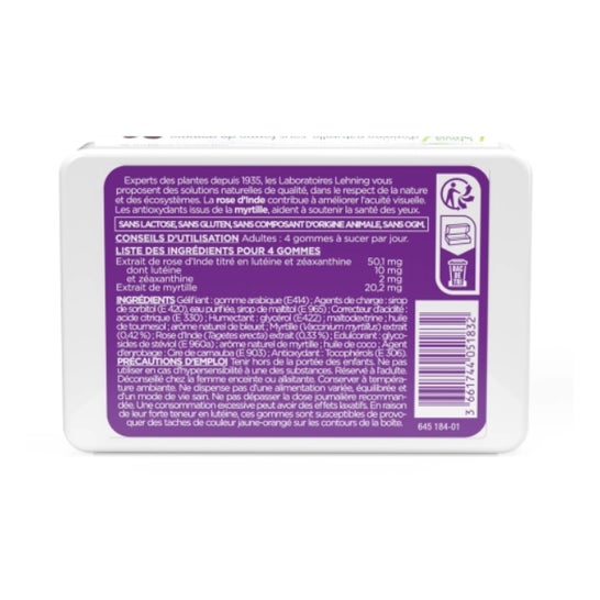 Lehning Pasta Suiza Fatiga Visual Gummies 40 uds