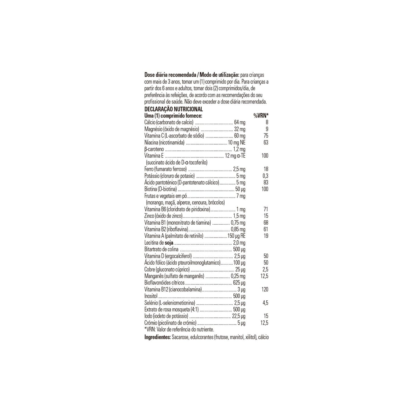 Solgar Kangavites Multivitamínico Sabor Frutas del Bosque 60comp