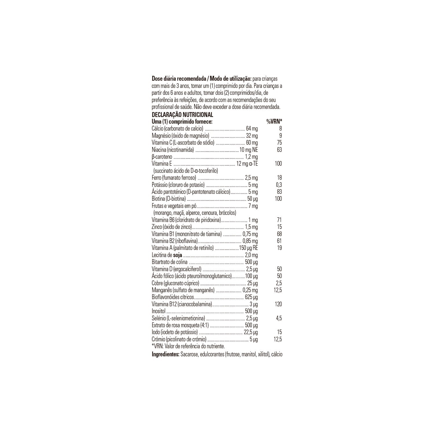 Solgar Kangavites Multivitamínico Sabor Frutas del Bosque 60comp