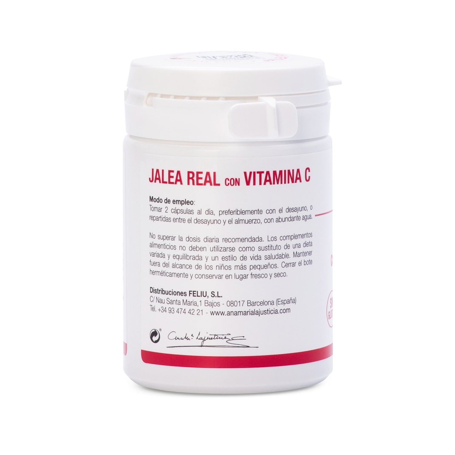 Ana Maria Lajusticia Jalea Real con Vitamina C 60caps