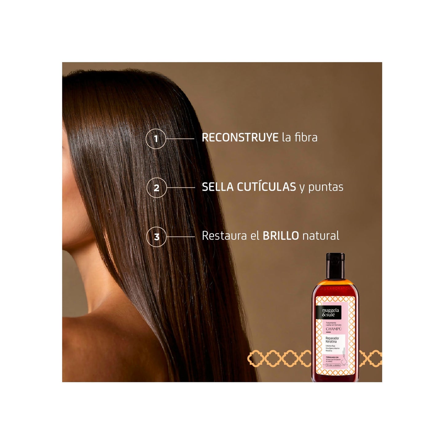 Nuggela & Sulé Champú Reparador Keratina 250ml