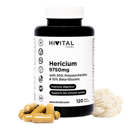 HIVITAL Melena de león 9750 mg 120 cáps